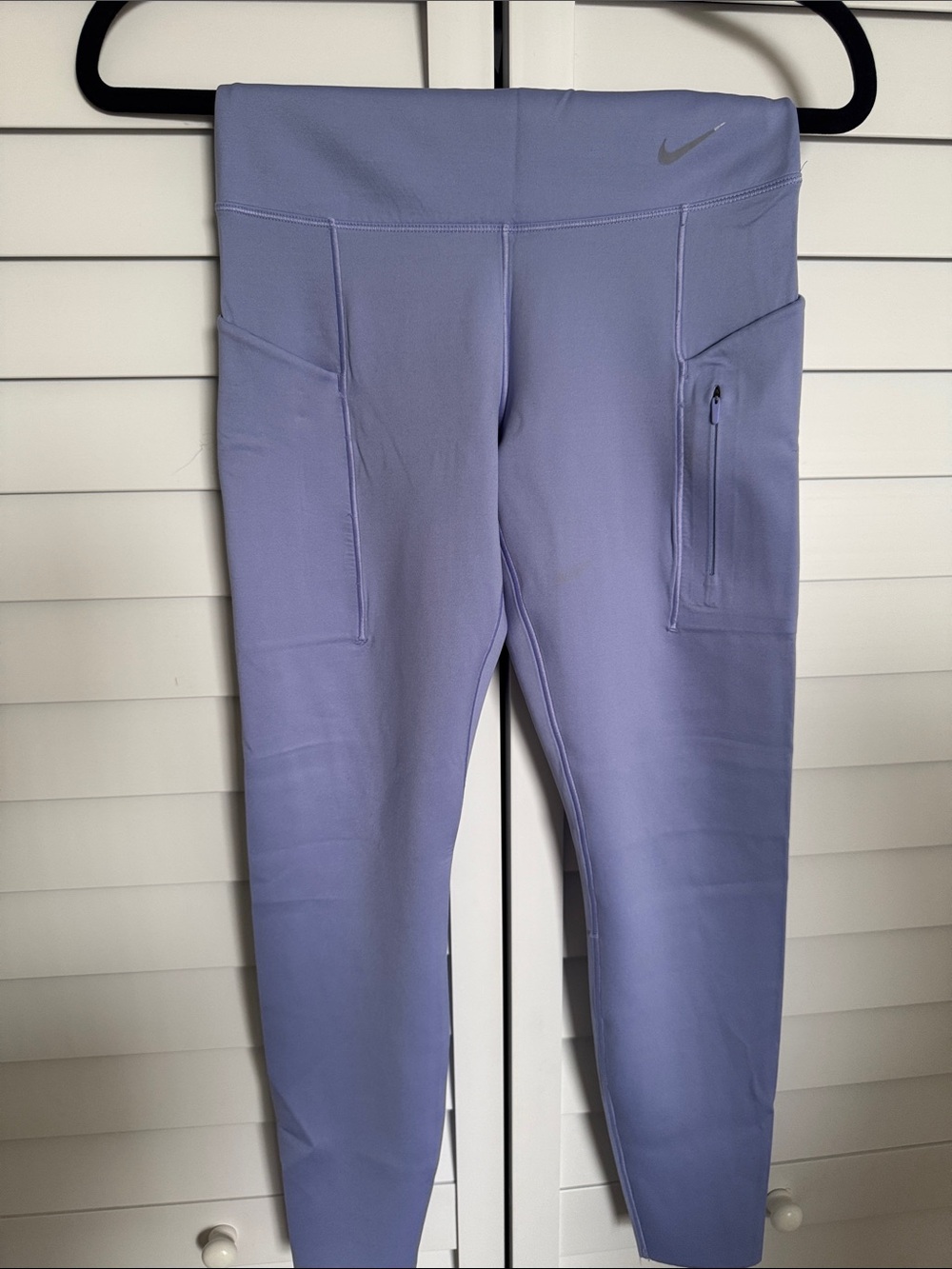 Nike Lavender/Purple High-Rise Pocket Leggings